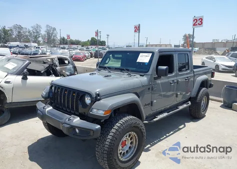 2021 Jeep Gladiator Willys 4X4 из США, поврежденный, VIN 1C6HJTAG5ML613725